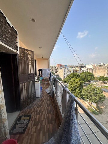 Balcony in 4 BHK Builder Floor at Green Fields Colony – for Rent