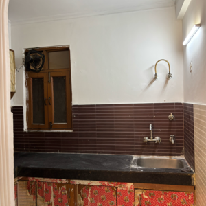Kitchen in 1 BHK Apartment at Ignou Road – for Rent