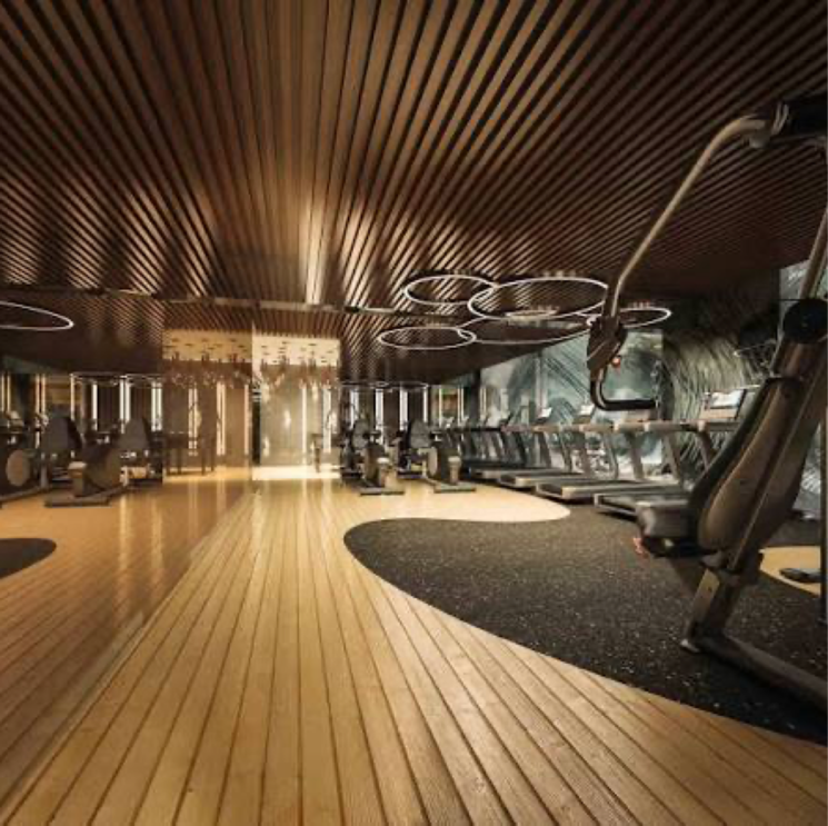 Gym, rna-ng-eclat 2 Bedroom 800 Sq.Ft. Apartment In Yamnuna Nagar Mumbai 9688437