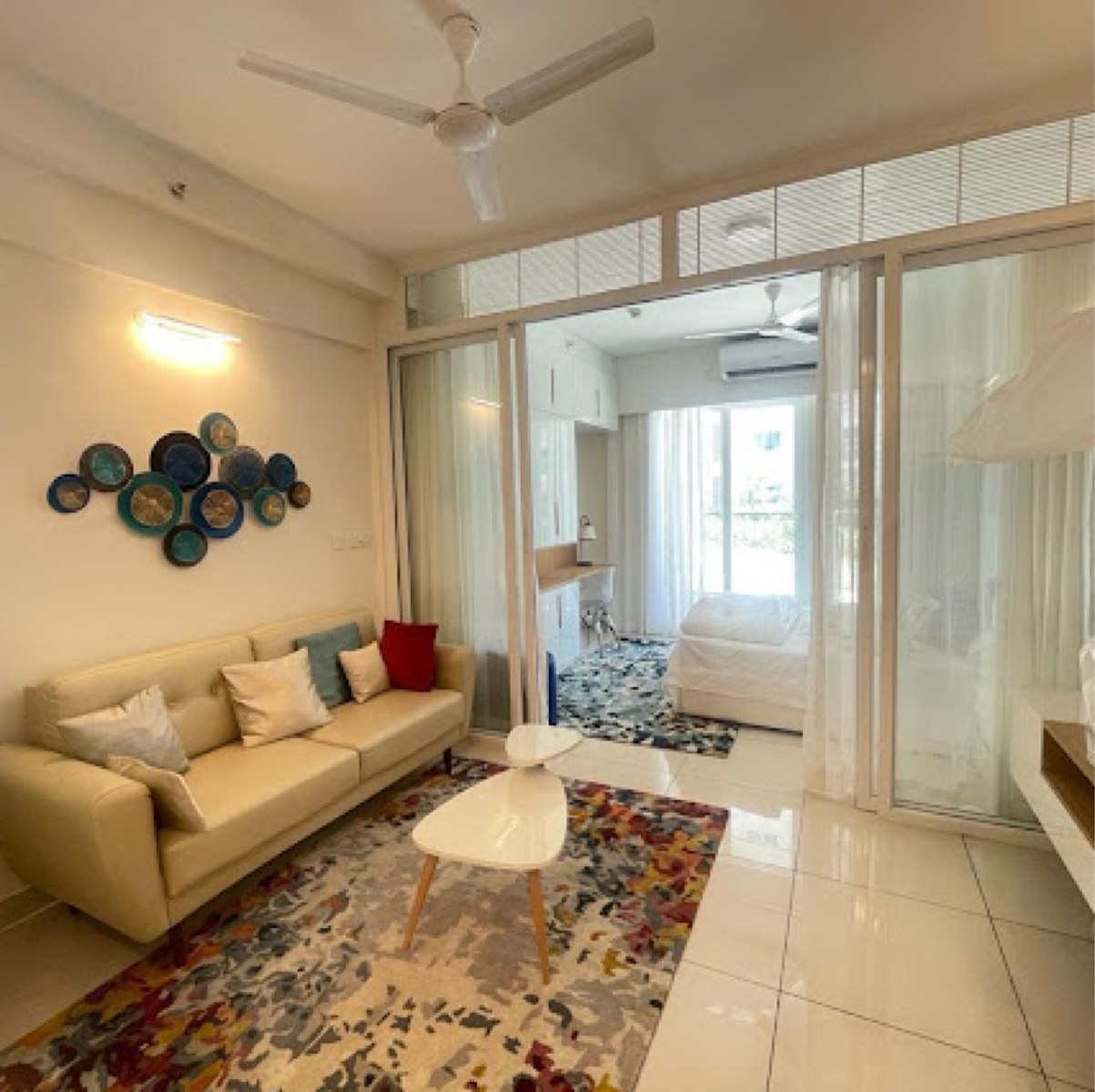 1 Rk  + Pooja Room 400 Sq.Ft. Apartment in L&T Raintree Boulevard Phase 2