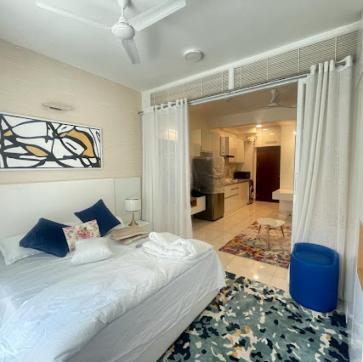 Bedroom, l-t-raintree-boulevard-phase-2 1 RK 400 Sq.Ft. Apartment In Nh 7 Bangalore 9688456