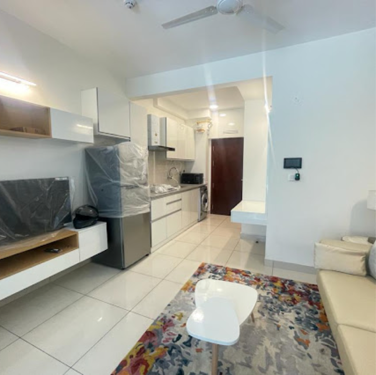 Kitchen, l-t-raintree-boulevard-phase-2 1 RK 400 Sq.Ft. Apartment In Nh 7 Bangalore 9688456