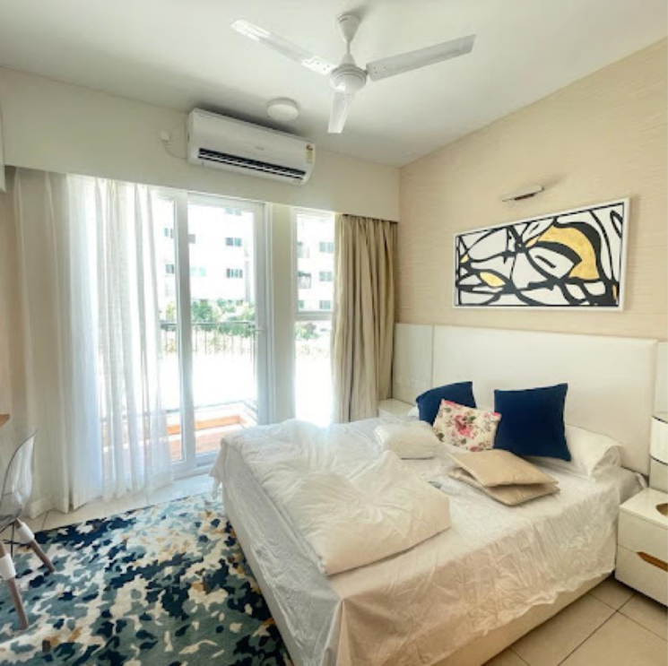 Bedroom, l-t-raintree-boulevard-phase-2 1 RK 400 Sq.Ft. Apartment In Nh 7 Bangalore 9688456