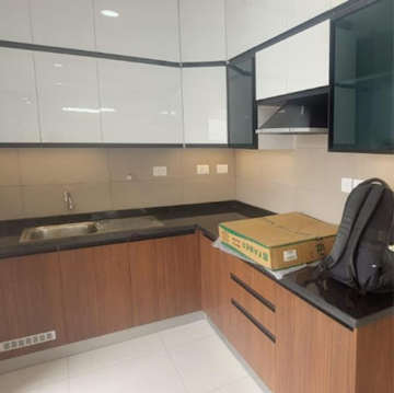 Kitchen in 2 BHK Apartment at Sobha Dream Gardens, Kannur – for Rent