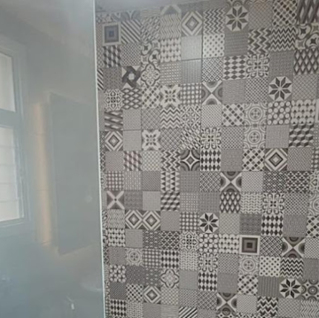 Bathroom in 2 BHK Apartment at Sobha Dream Gardens, Kannur – for Rent