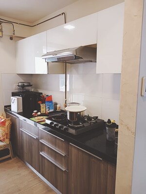 Kitchen in 3 BHK Apartment at Ekta Eros, Khar West – for Rent
