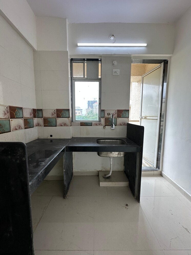 Kitchen, ashar-axis 1 Bedroom 462 Sq.Ft. Apartment In Majiwada Thane 9688538