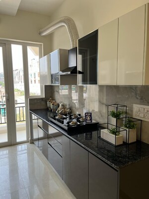 Kitchen in 3 BHK Apartment at Dhakoli – for Sale