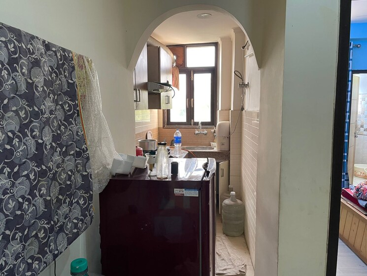 Kitchen, neb sarai 2 Bedroom 800 Sq.Ft. Builder Floor In Neb Sarai Delhi 9688646