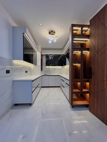 Kitchen in 3.5 BHK Builder Floor at Uttam Nagar – for Sale