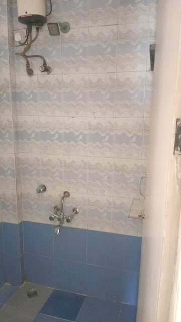 Bathroom in 1 BHK Apartment at Fam CHS, Kopar Khairane – for Rent