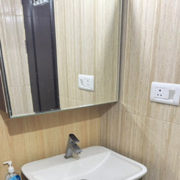 Bathroom in 2 BHK Apartment at Shriram Luxor, Chikkagubbi Village – for Rent