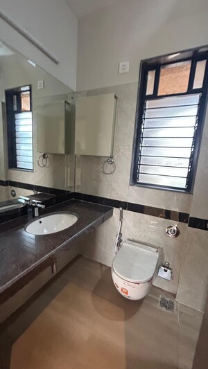 Bathroom in 2 BHK Apartment at Raheja Interface Heights, Malad West – for Sale