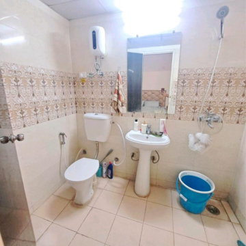 Bathroom in 2 BHK Apartment at RG Luxury Homes Phase II, Chipyana Khurd Urf Tigri – for Rent