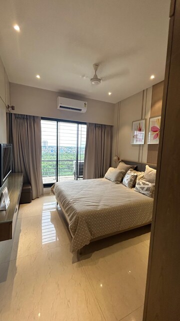 Bedroom in 3 BHK Apartment at Raheja Interface Heights, Malad West – for Sale