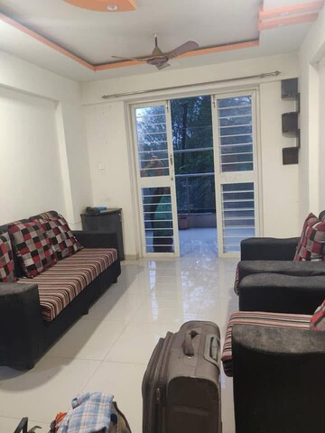 Living Room in 2 BHK Apartment at Sonigara Excluzee, Wakad – for Rent