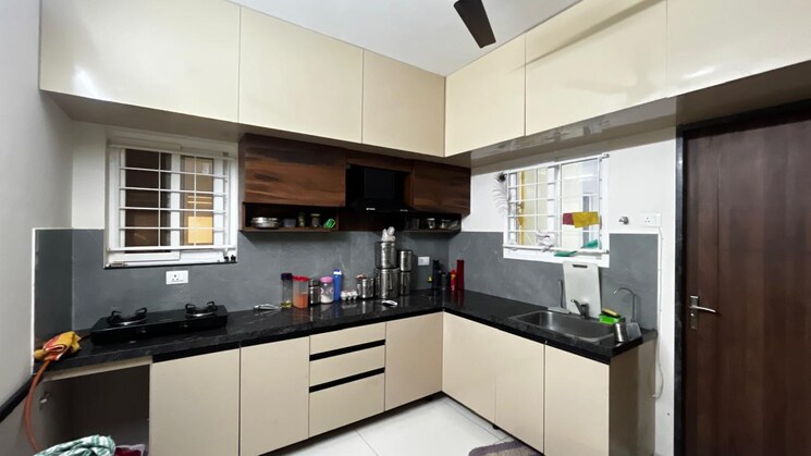 Kitchen, my-home-tridasa 3 Bedroom 1840 Sq.Ft. Apartment In Tellapur Hyderabad 9688718