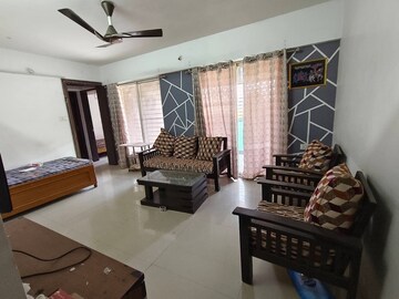 Living Room in 1 BHK Apartment at Gulmohar Serene, Kharadi – for Rent