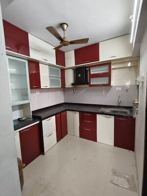 Kitchen in 1 BHK Apartment at Gulmohar Serene, Kharadi – for Rent