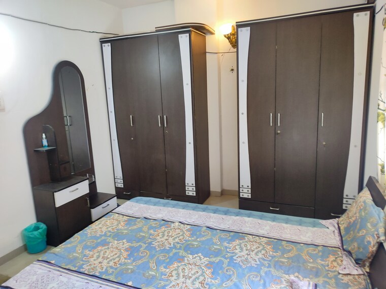 Bedroom, aishwarya-laxmi 2 Bedroom 910 Sq.Ft. Apartment In Wagholi Pune 9688739