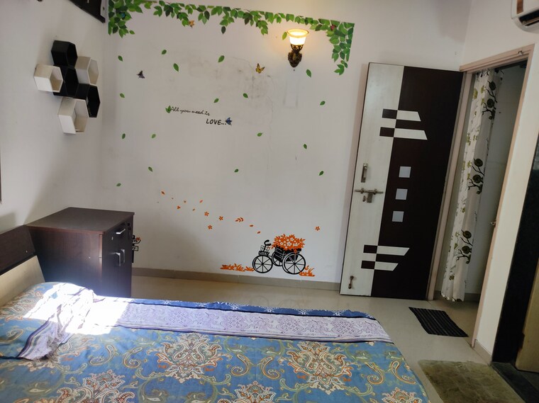 Bedroom, aishwarya-laxmi 2 Bedroom 910 Sq.Ft. Apartment In Wagholi Pune 9688739