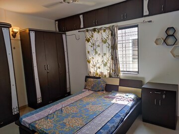 Bedroom in 2 BHK Apartment at Aishwarya Laxmi, Wagholi – for Rent