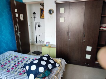 Bedroom in 2 BHK Apartment at Aishwarya Laxmi, Wagholi – for Rent