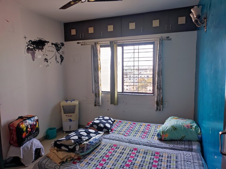 Bedroom, aishwarya-laxmi 2 Bedroom 910 Sq.Ft. Apartment In Wagholi Pune 9688739