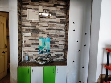 Bathroom in 2 BHK Apartment at Aishwarya Laxmi, Wagholi – for Rent