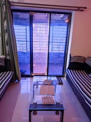 Balcony in 2 BHK Apartment at Aishwarya Laxmi, Wagholi – for Rent