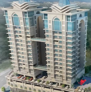 3 BHK Apartment – Exterior View View at Range Heights, Kadam Nagar - for Sale