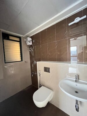 Bathroom in 2.5 BHK Apartment at Lodha Palava City Lakeshore Greens, Dombivli East – for Rent