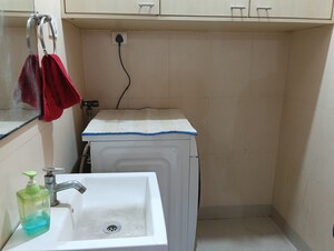 Bathroom in 2 BHK Apartment at Sheth Vasant Galaxy, Goregaon West – for Rent
