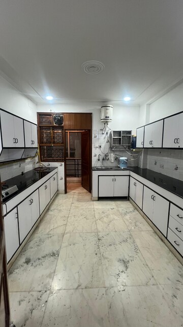 Kitchen in 3 BHK Builder Floor at Defence Colony – for Rent