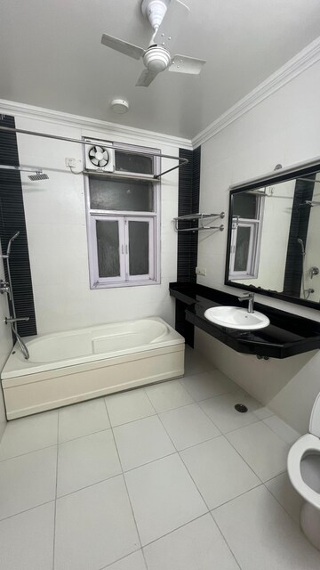 Building Lobby in 3 BHK Builder Floor at Defence Colony – for Rent