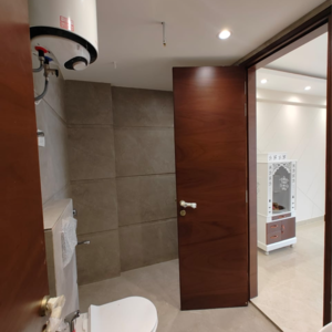 Bathroom in 3 BHK Builder Floor at Lajpat Nagar I – for Rent