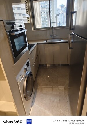 Kitchen in 1 BHK Apartment at Hiranandani Regent Hill, Powai – for Rent