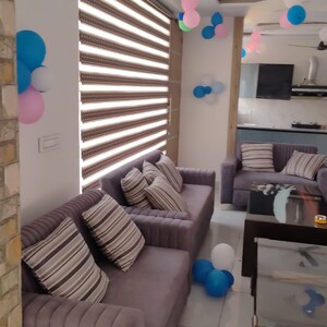 Living Room in 3 BHK Apartment at Chandigarh Airport – for Rent