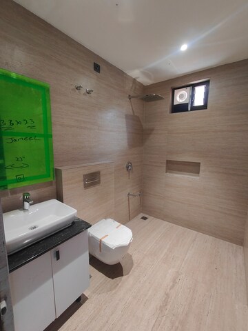 Bathroom in 3 BHK Apartment at Cunningham Apartments, Vasanth Nagar – for Rent