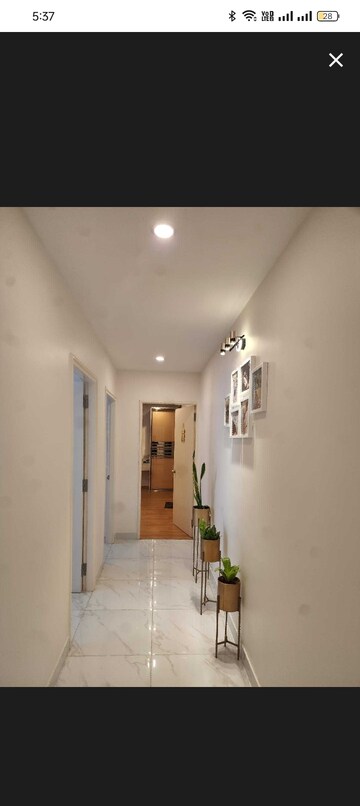 Building Lobby in 2 BHK Apartment at Bhartiya Nikoo Homes, Thanisandra Main Road – for Rent