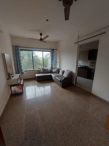 Living Room in 2 BHK Apartment at Silver Tower, Kandivali East – for Rent