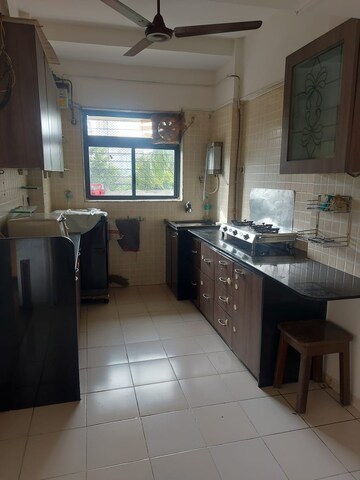 Kitchen in 2 BHK Apartment at Silver Tower, Kandivali East – for Rent
