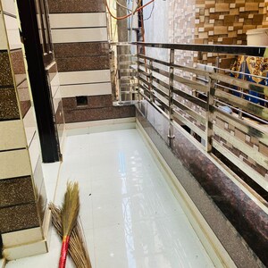 Balcony in 2 BHK Builder Floor at Dwarka Mor – for Rent