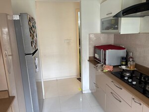 Kitchen in 3 BHK Apartment at DS Max Skycity, Thanisandra – for Rent