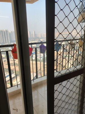 Balcony in 2 BHK Apartment at Amrapali Tropical Garden, Tech Zone 4 Greater Noida – for Rent