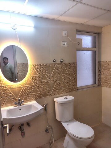 Bathroom in 2 BHK Apartment at Amrapali Riverview, Amrapali Leisure Valley – for Rent