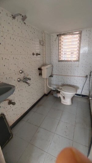 Bathroom in 2 BHK Apartment at Shrisai Om Sai Sadan, Gorai – for Rent