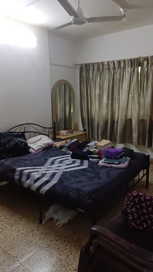 Bedroom in 1 BHK Apartment at The Vivekanand CHS, Mahim – for Rent
