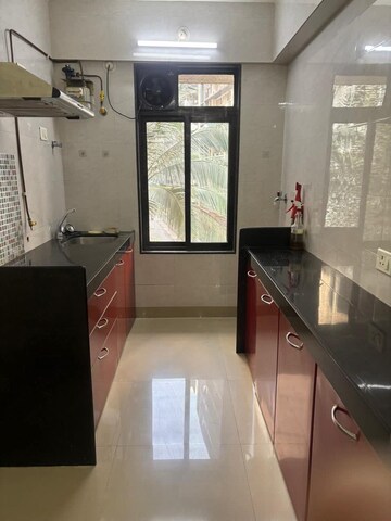 Kitchen in 1 BHK Apartment at Godrej Prime, Chembur – for Rent