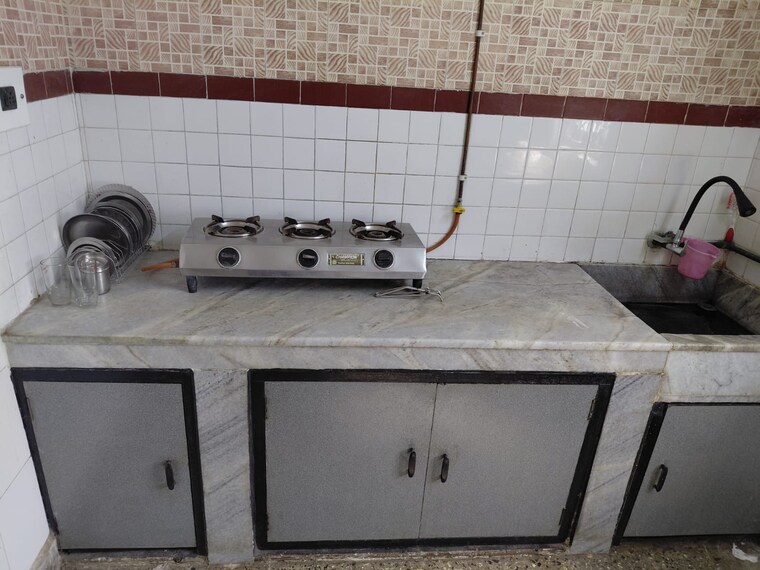 Kitchen, prakash-nagar-chs 1 Bedroom 550 Sq.Ft. Apartment In Mahim Mumbai 9689246